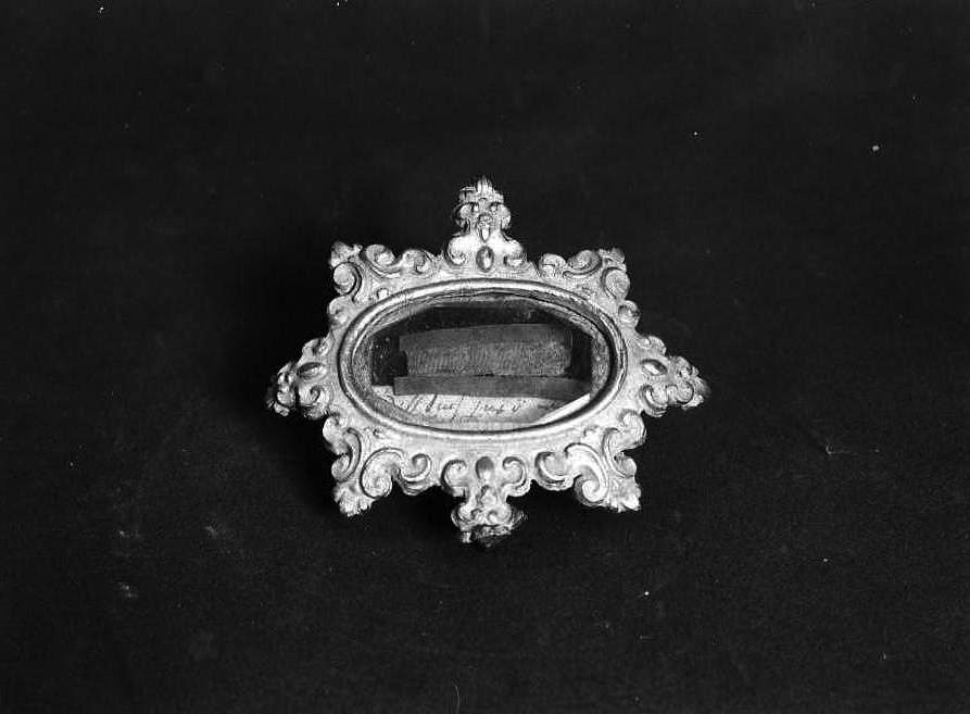 reliquiario a teca - bottega napoletana (prima metà sec. XVIII)