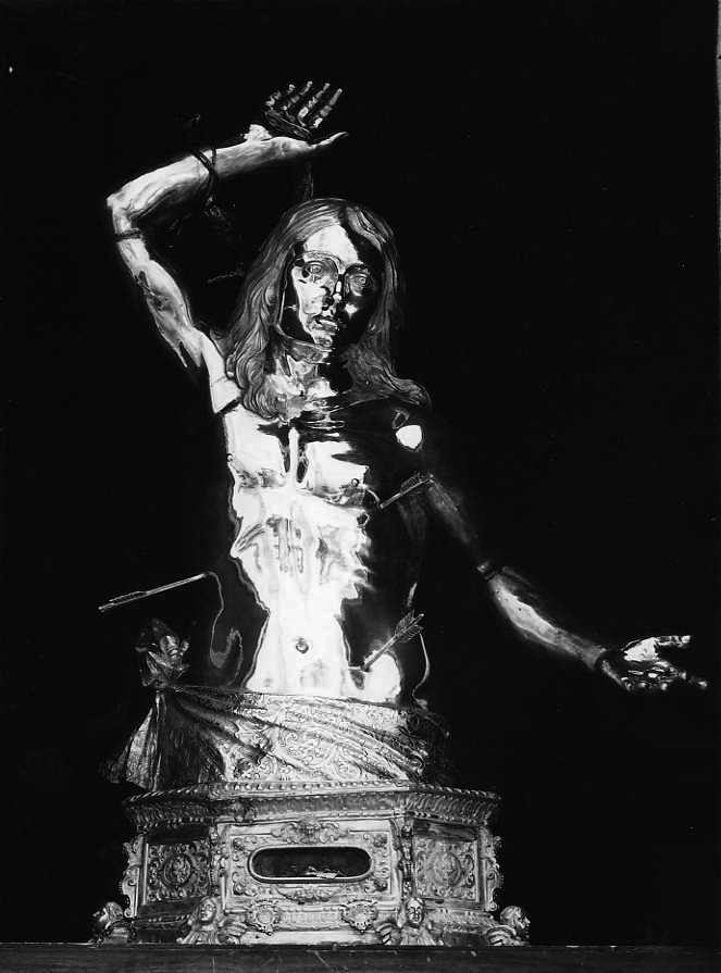 San Sebastiano (reliquiario - a busto) - bottega napoletana (sec. XVII)