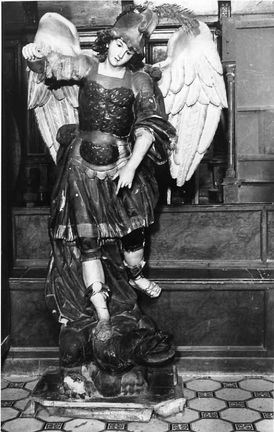 San Michele Arcangelo (statua) - bottega campana (sec. XVIII)