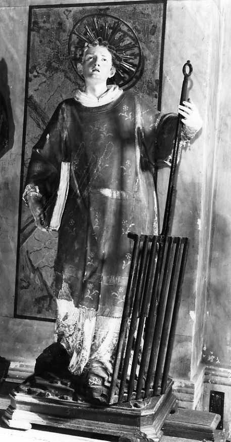 San Lorenzo (statua) - bottega campana (sec. XVIII)