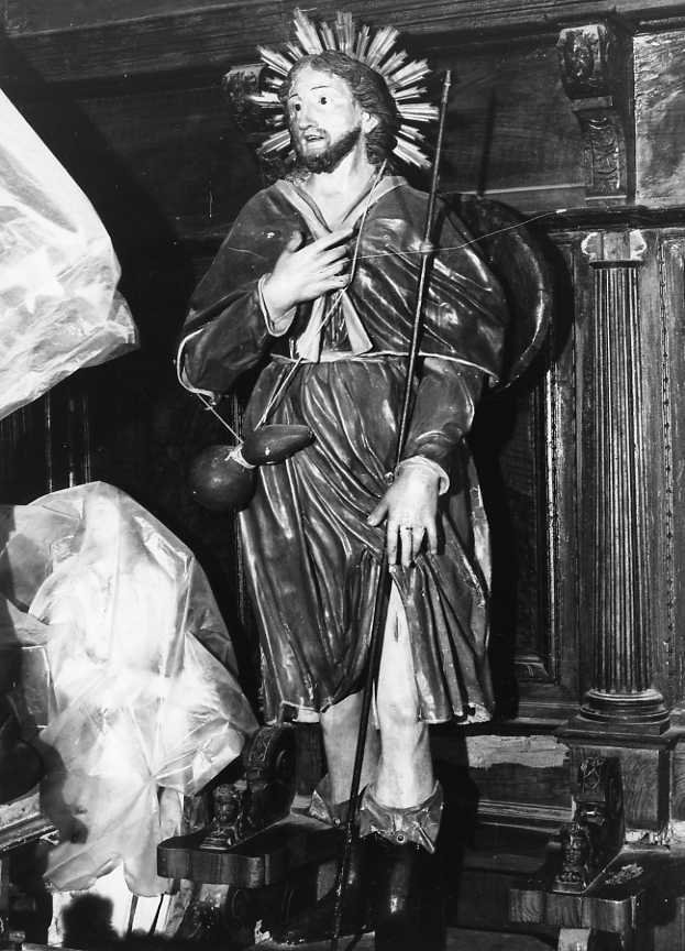 San Rocco (statua) - bottega campana (sec. XIX)