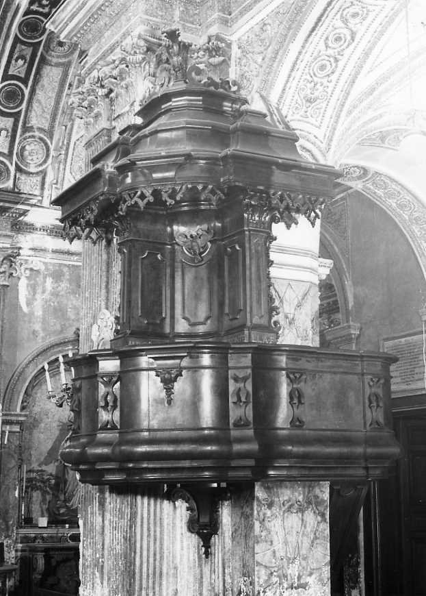 pulpito di Montella Lorenzo (sec. XVIII)