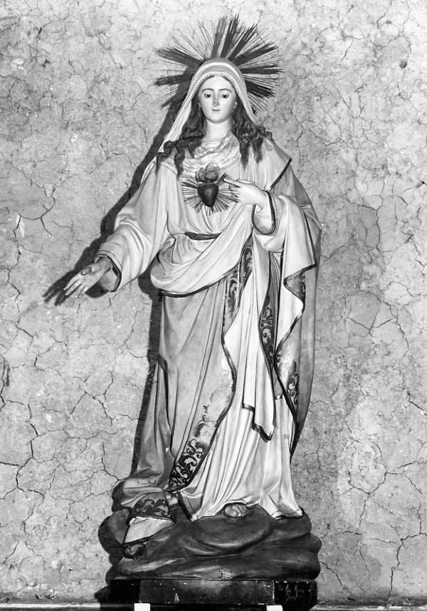 Madonna (statua) di Manzo Giuseppe (sec. XX)