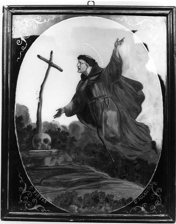 San Pietro d'Alcantara (dipinto) - ambito campano (sec. XVIII)