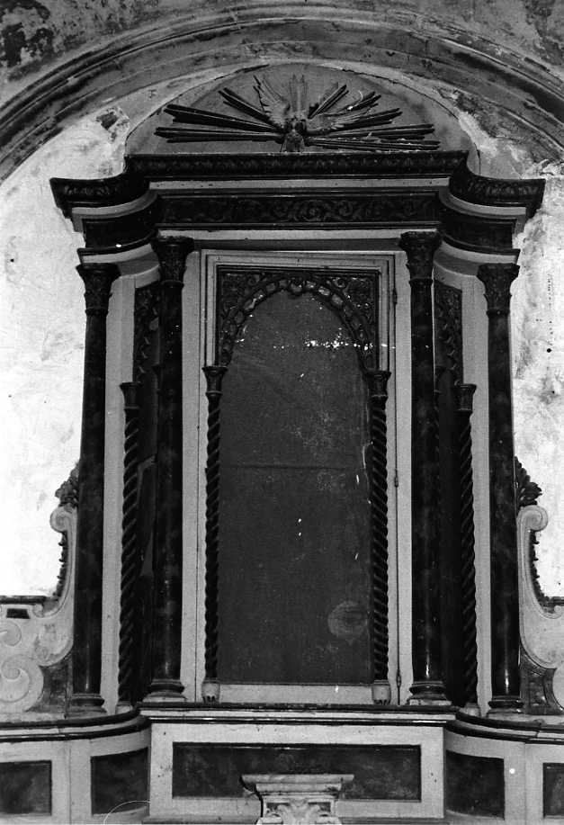 mostra di nicchia - bottega campana (prima metà sec. XX)