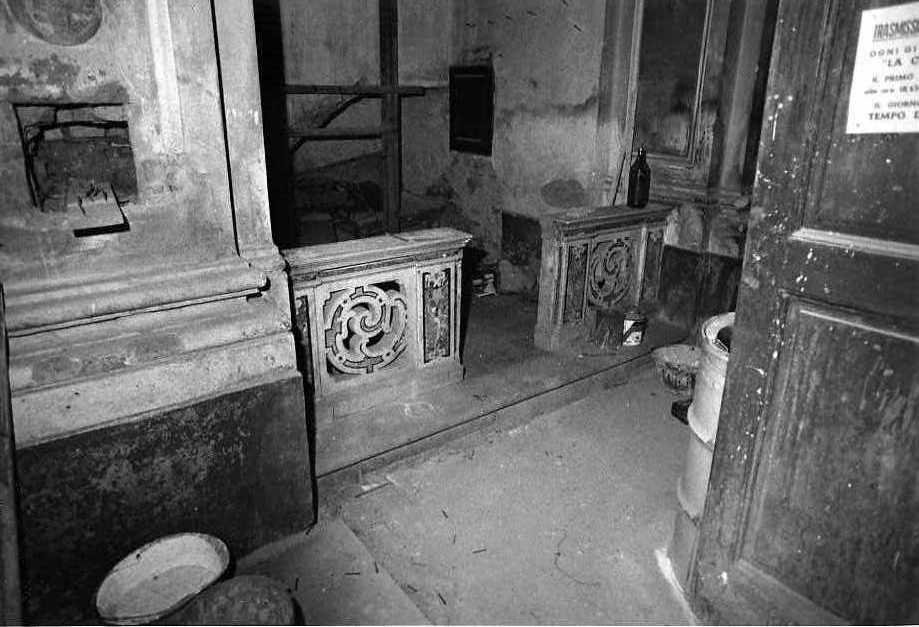 balaustrata di cappella - bottega campana (sec. XVIII)