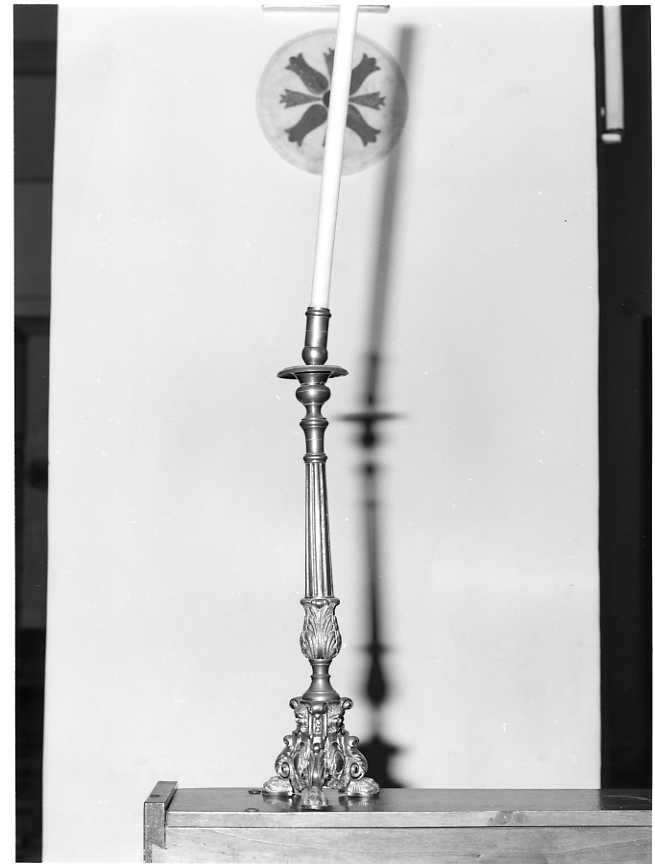 candeliere, serie - bottega campana (sec. XIX)