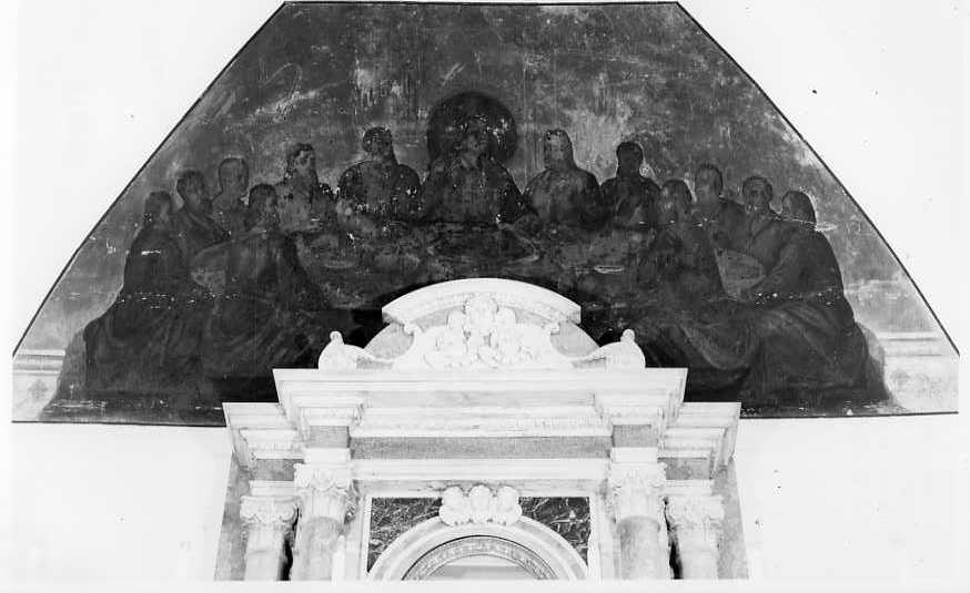 ultima cena (dipinto) di Lacertose Giuseppe (sec. XIX)