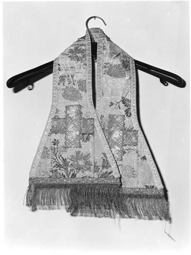 motivi decorativi floreali (manipolo) - manifattura campana (sec. XIX)