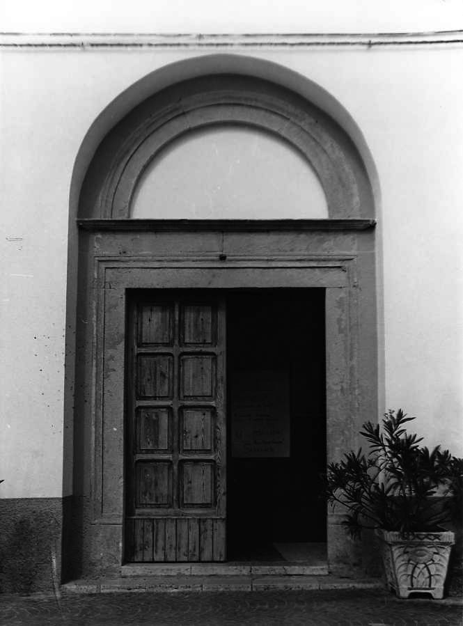 mostra di portale - bottega campana (sec. XVIII)