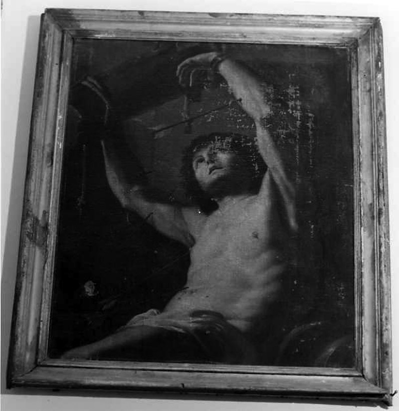 martirio di San Sebastiano (dipinto) - ambito campano (sec. XVII)