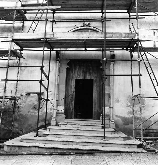 mostra di portale - bottega campana (sec. XIV)