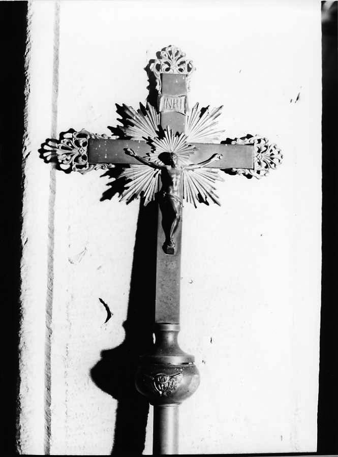 Cristo crocifisso (crocifisso) - bottega campana (prima metà sec. XX)