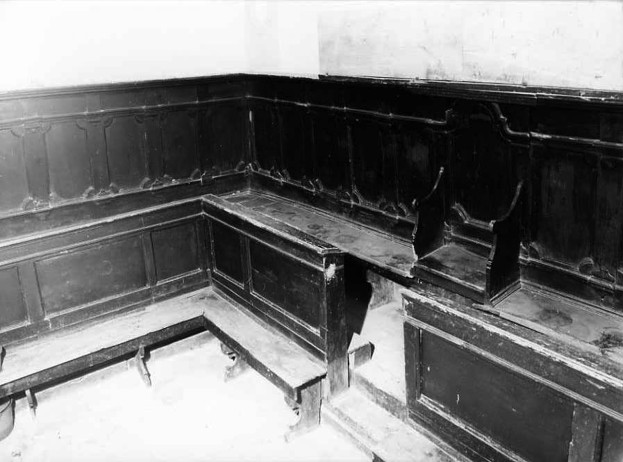 stalli del coro - bottega campana (sec. XIX)