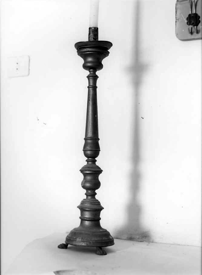 candelabro, serie - bottega campana (sec. XIX)
