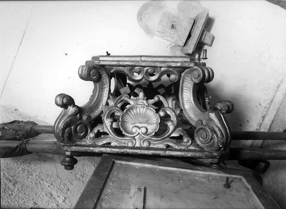 base processionale - bottega campana (sec. XVIII)