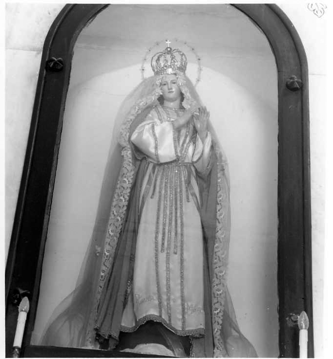 Madonna Immacolata (statua) - bottega campana (sec. XVIII)