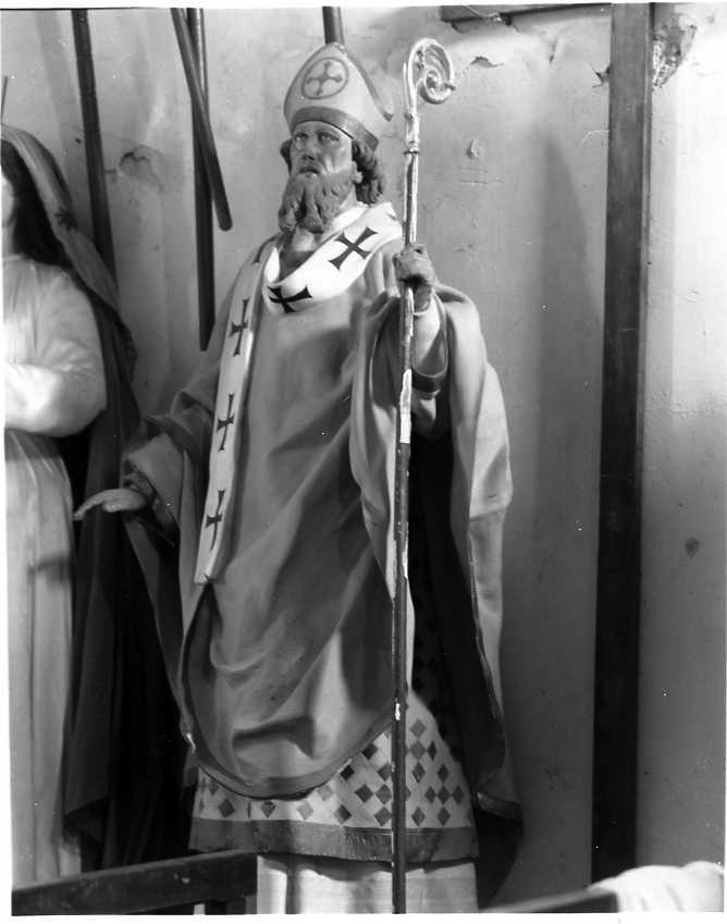 San Nicola di Bari (statua) - bottega campana (sec. XIX)