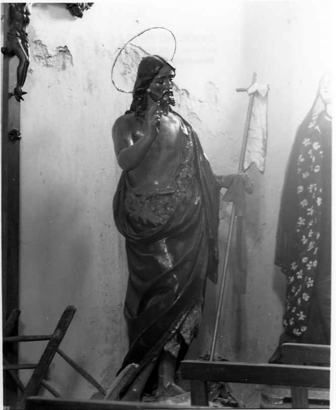 San Giovanni Battista (statua) - bottega campana (sec. XIX)