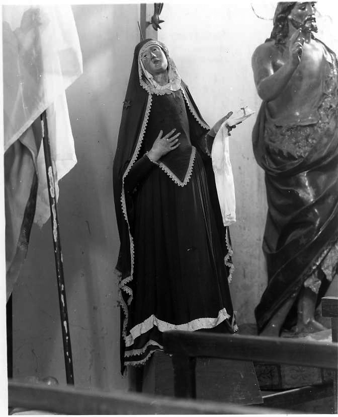 Madonna Addolorata (statua) - bottega campana (sec. XVIII)