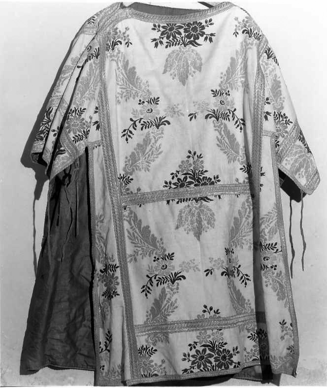 motivi decorativi floreali (tunicella, serie) - manifattura campana (sec. XIX)