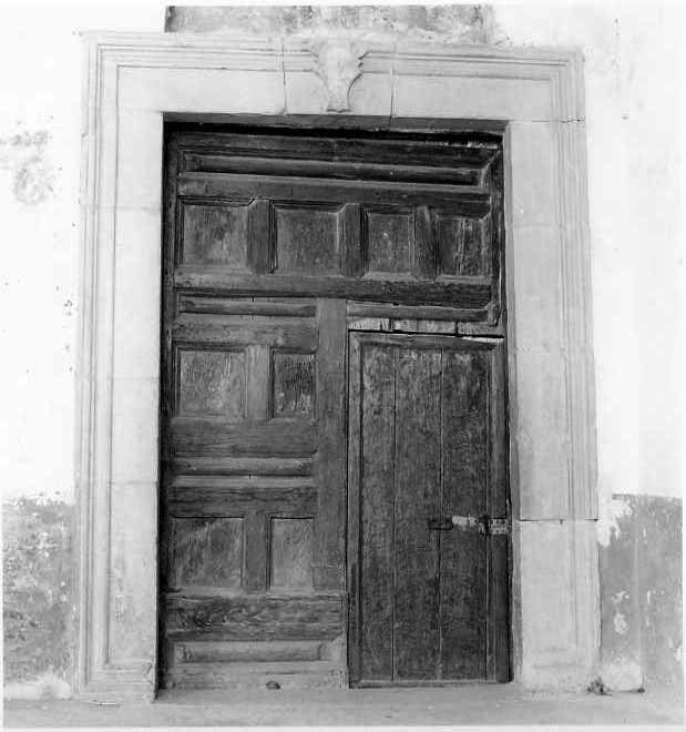 mostra di porta - bottega campana (sec. XV)