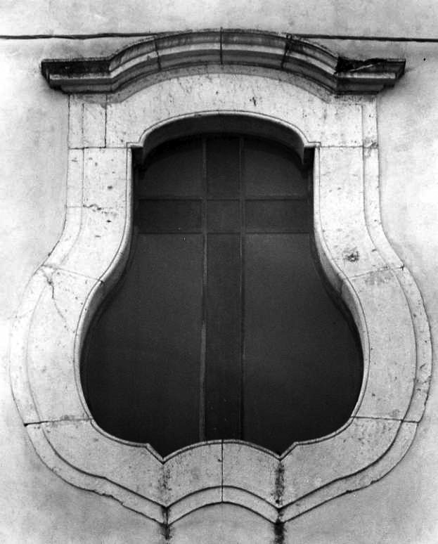 mostra di finestra - bottega campana (fine sec. XVIII)
