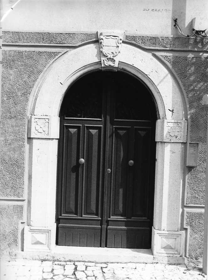 mostra di portale - bottega campana (sec. XIX)