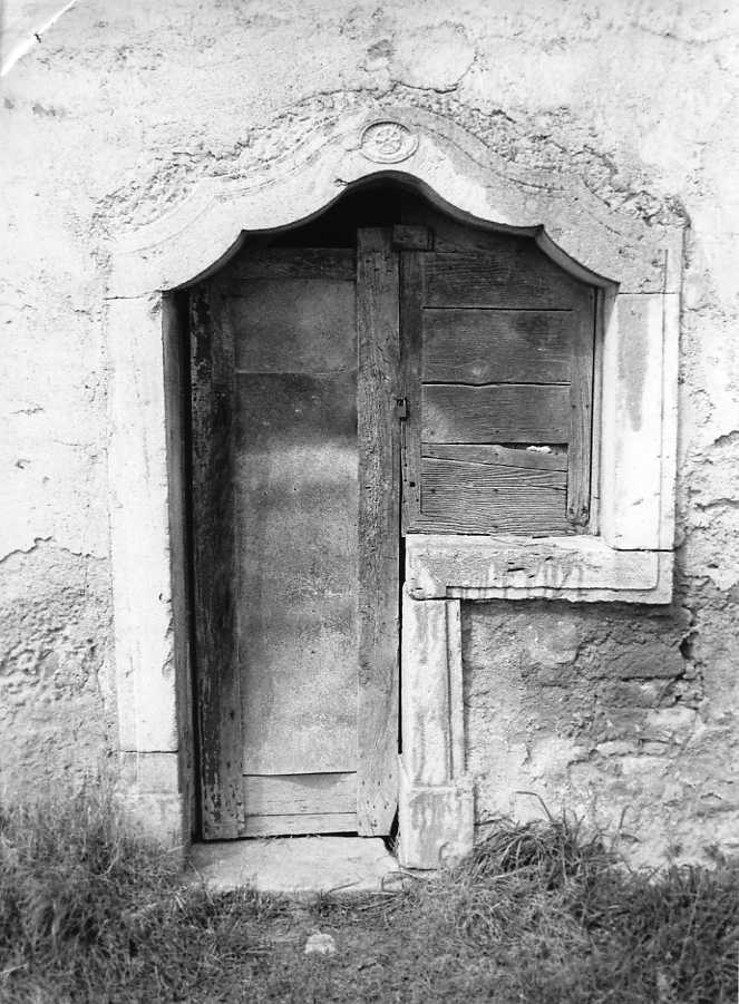 mostra di porta - bottega campana (sec. XIX)