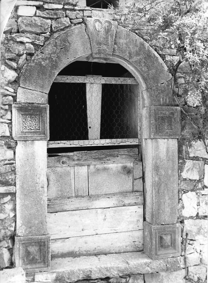 mostra di portale - bottega campana (sec. XVIII)