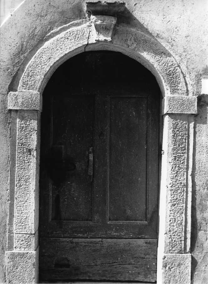 mostra di portale - bottega campana (fine sec. XIX)