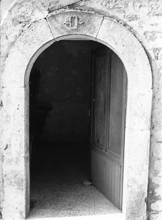 mostra di portale - bottega campana (fine sec. XIX)