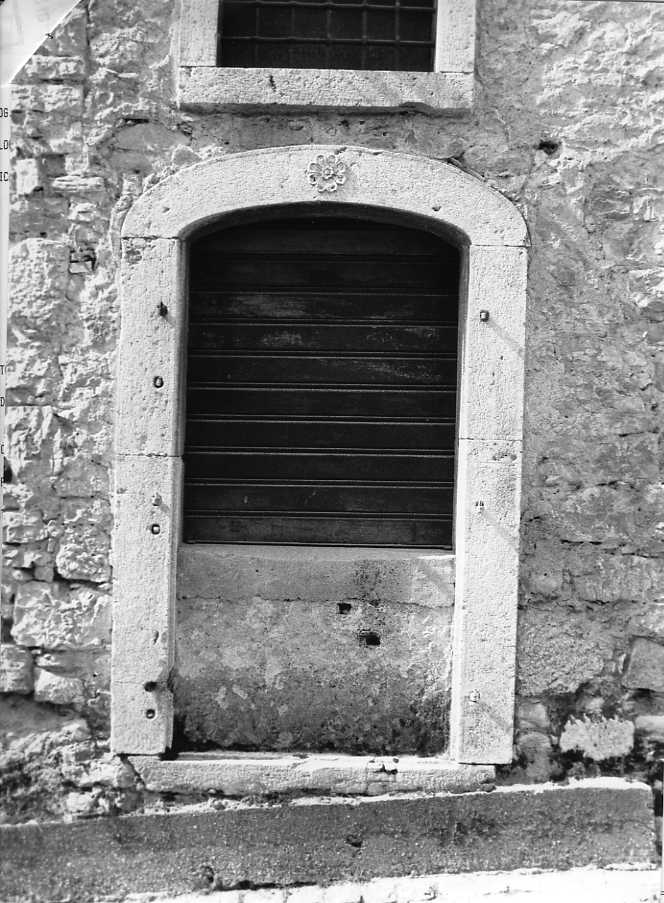 mostra di portale - bottega campana (sec. XIX)