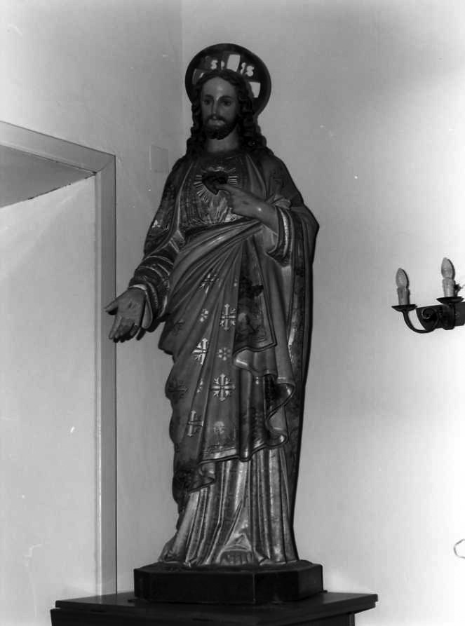 Cristo (statua) - bottega campana (prima metà sec. XX)