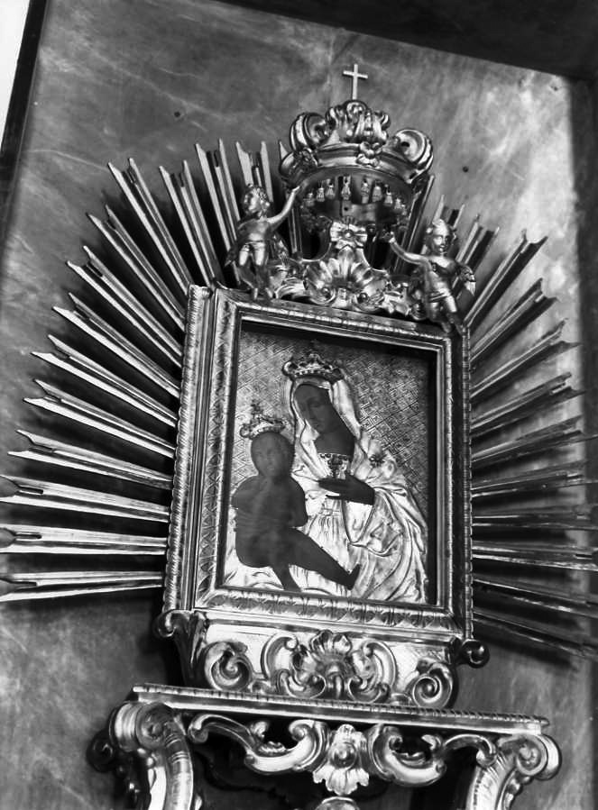 cornice di pala d'altare - bottega campana (sec. XVII)