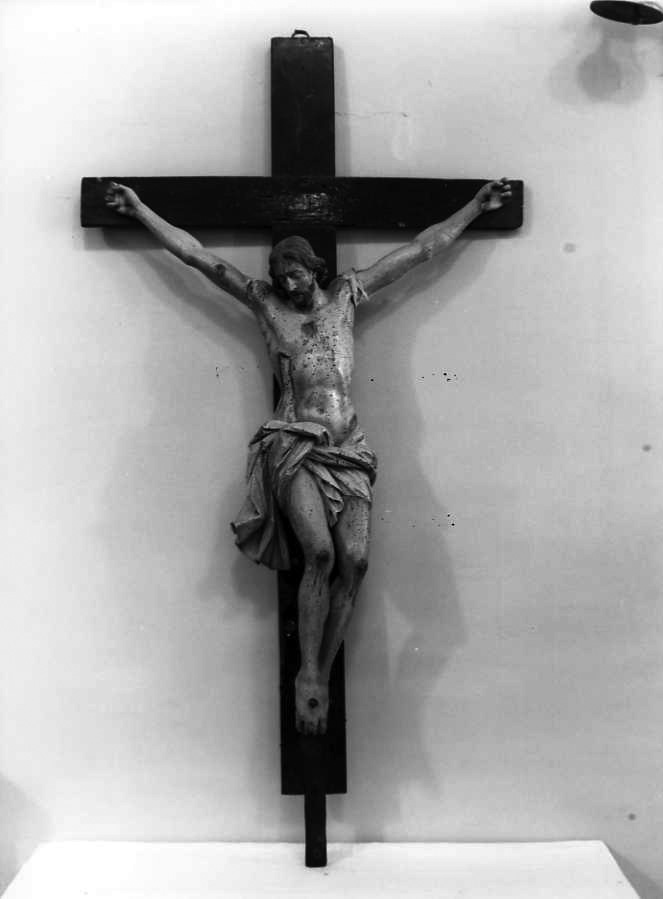 Cristo crocifisso (crocifisso) - bottega campana (sec. XIX)