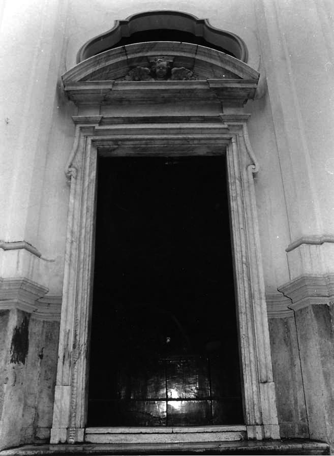 mostra di portale - bottega campana (ultimo quarto sec. XVII)