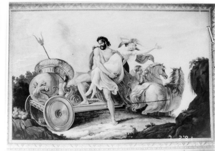 ratto di Proserpina (dipinto) di Cammarano Giuseppe (attribuito) (sec. XIX)