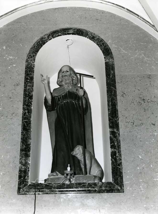 Sant'Antonio Abate (statua) - bottega campana (prima metà sec. XX)