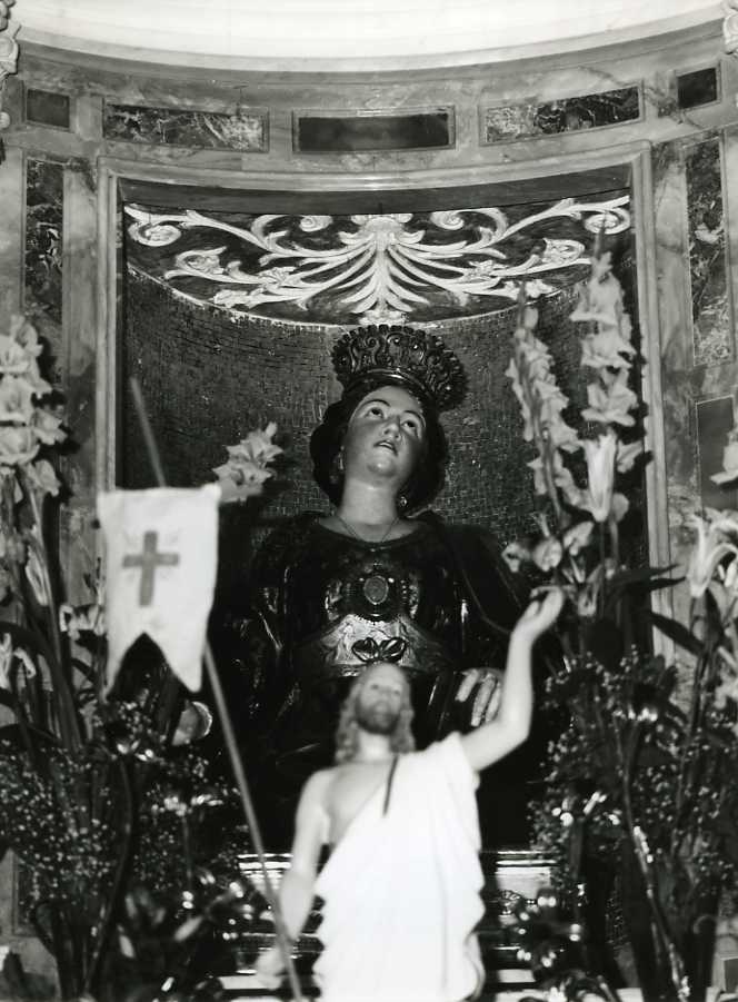 Santa Eufemia (reliquiario - a busto) - bottega campana (fine/inizio secc. XVIII/ XIX)