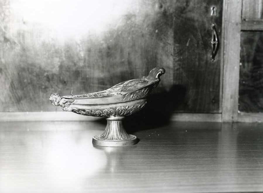 navicella portaincenso - bottega campana (sec. XVIII)