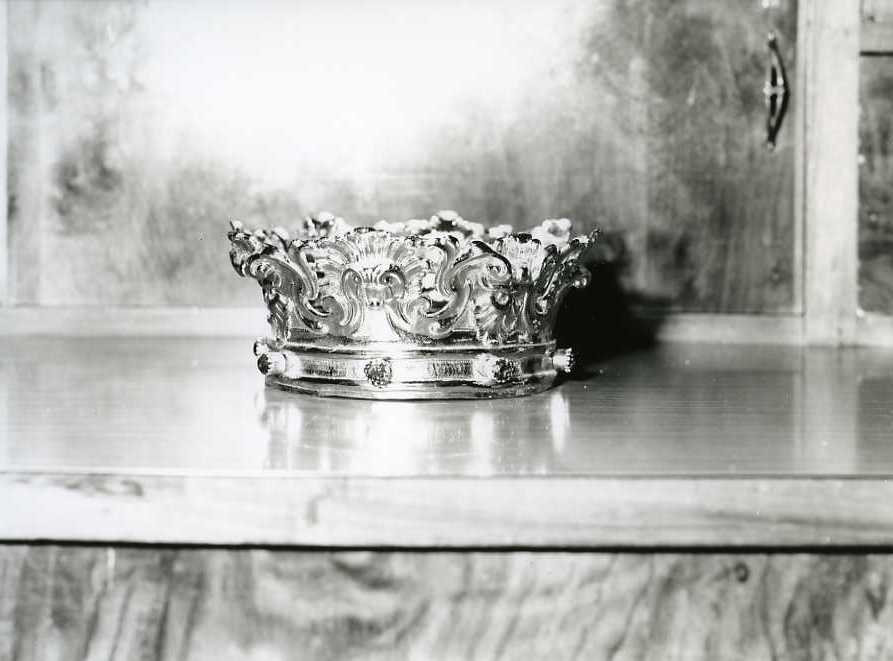 corona da statua - bottega campana (prima metà sec. XX)