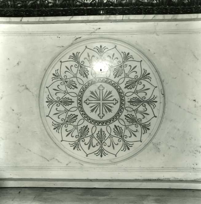 rosone - bottega campana (fine/inizio secc. XIX/ XX)