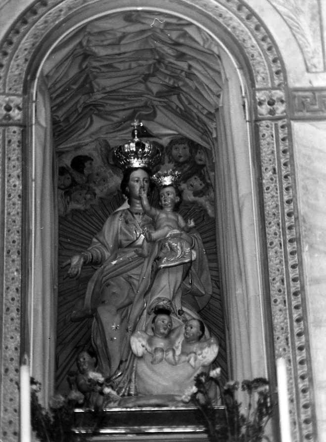 Madonna della Neve (statua) - bottega campana (sec. XVII)