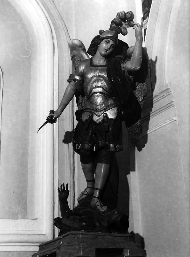 San Michele Arcangelo (statua) - bottega campana (sec. XIX)