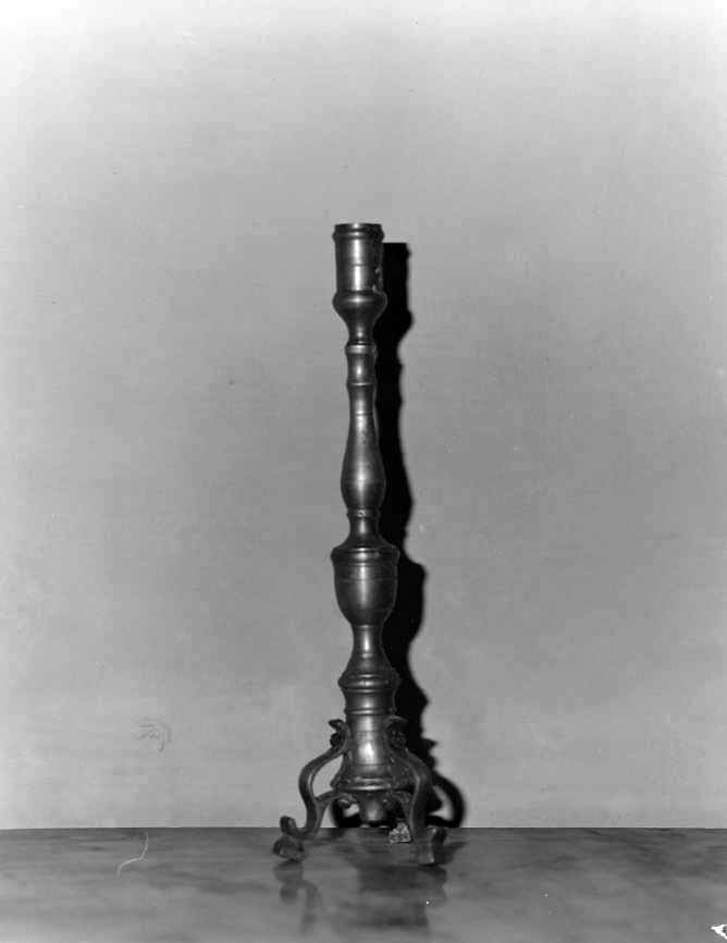 candeliere, serie - bottega Italia meridionale (fine/inizio secc. XIX/ XX)