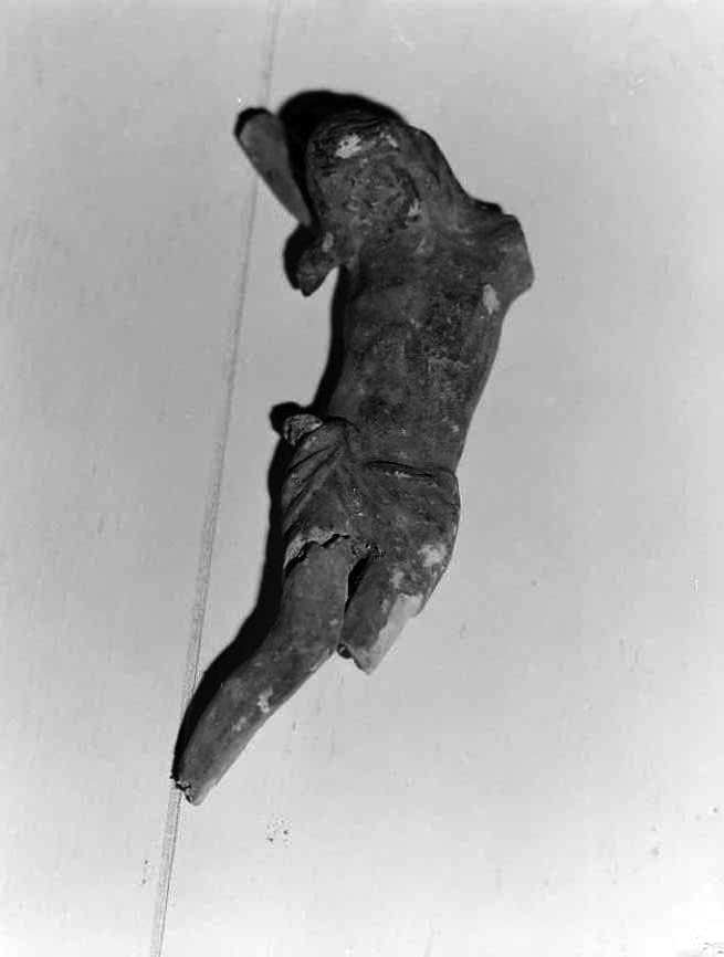 Cristo (crocifisso, frammento) - bottega Italia meridionale (fine/inizio secc. XIX/ XX)