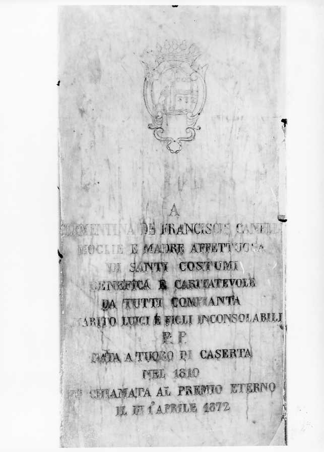 lapide - bottega campana (sec. XIX)