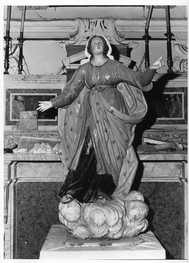 Madonna Assunta (statua) - bottega campana (fine sec. XVIII)