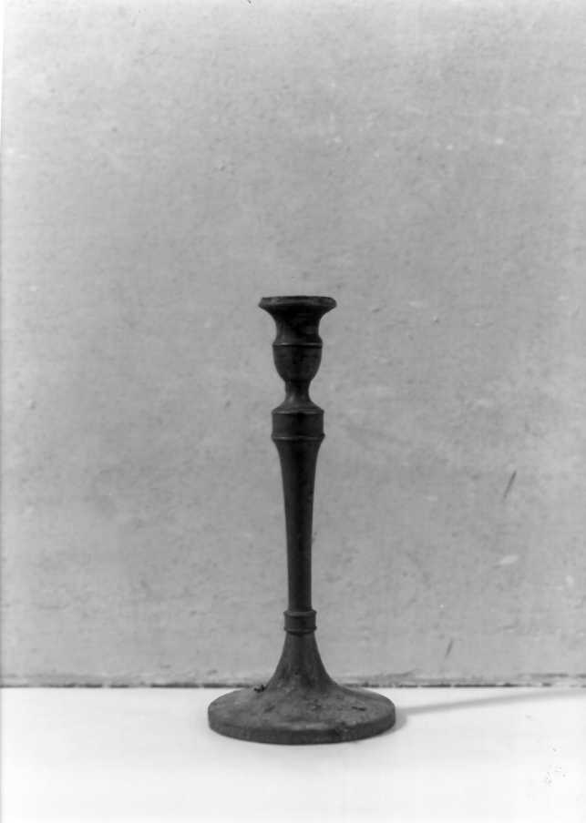 candeliere d'altare - bottega campana (sec. XIX)